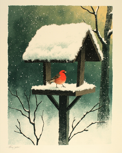 Christmas e-card design