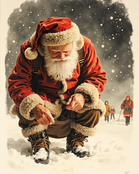Christmas e-card design