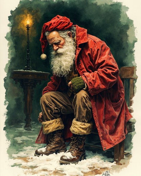 Christmas e-card design