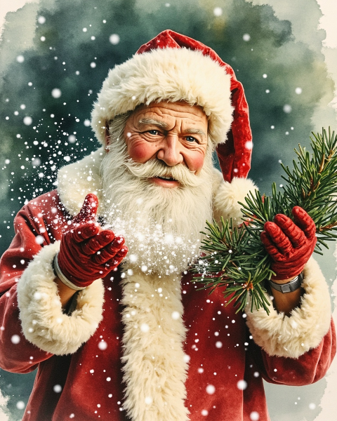 Christmas e-card design