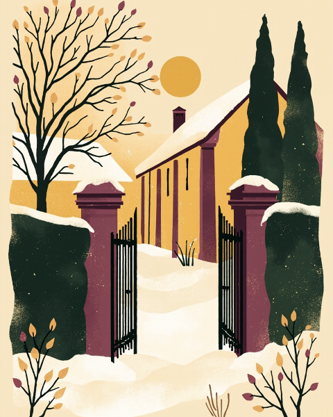 Christmas e-card design