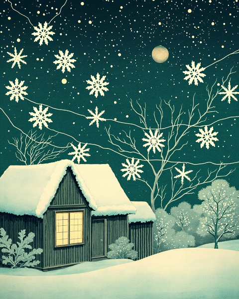 Christmas e-card design