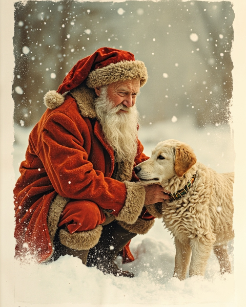 Christmas e-card design