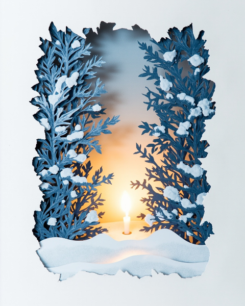 Christmas e-card design