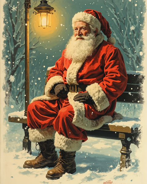 Christmas e-card design