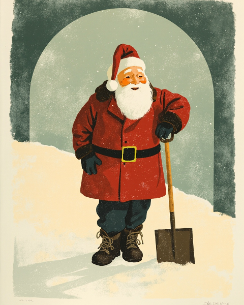 Christmas e-card design