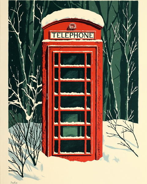 Christmas e-card design
