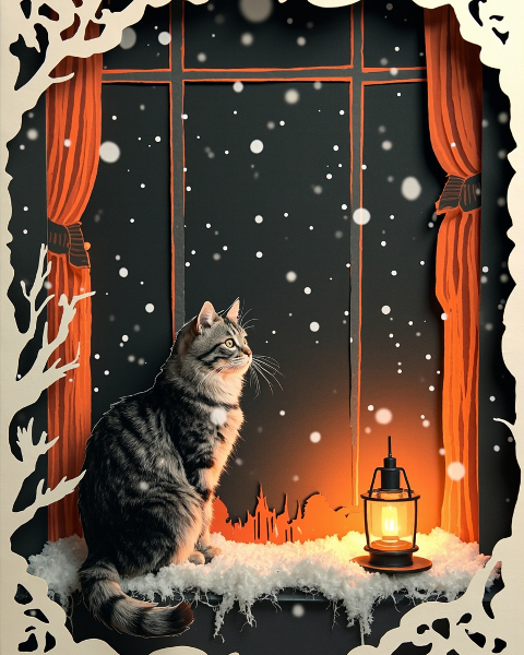 Christmas e-card design