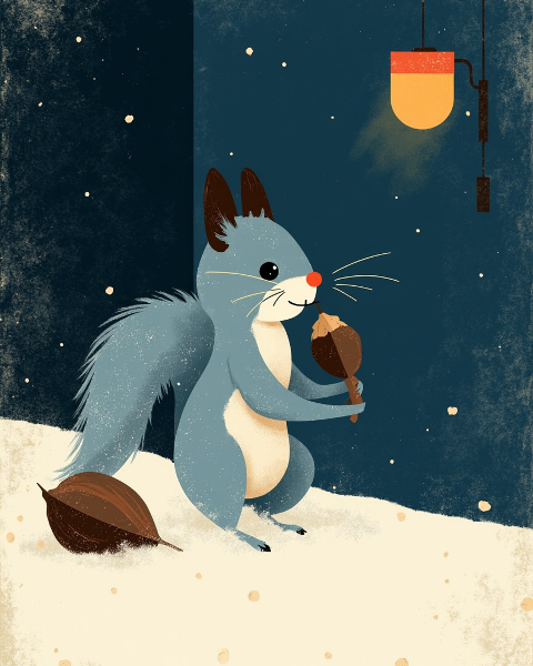 Christmas e-card design