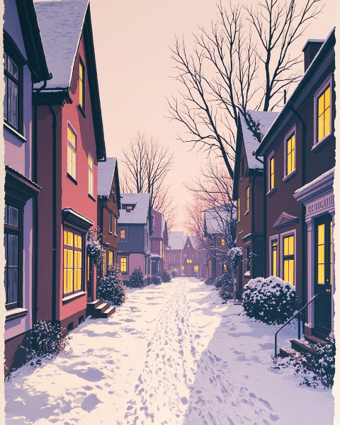 Christmas e-card design