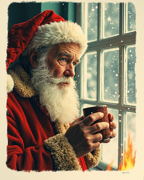 Christmas e-card design