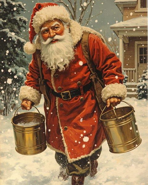 Christmas e-card design