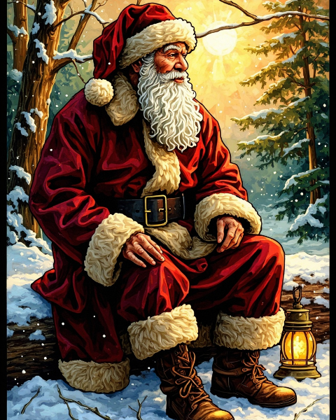 Christmas e-card design