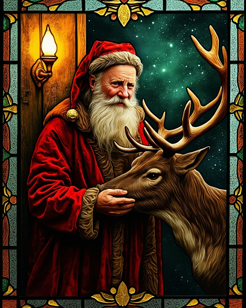 Christmas e-card design