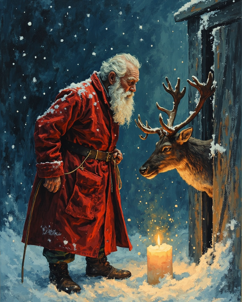 Christmas e-card design
