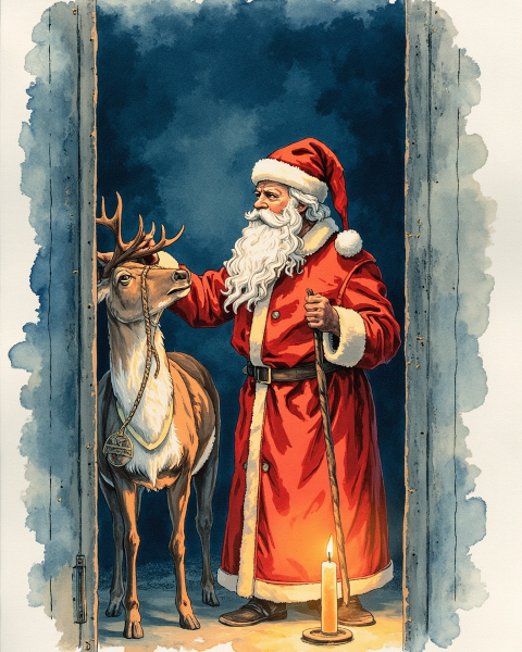 Christmas e-card design