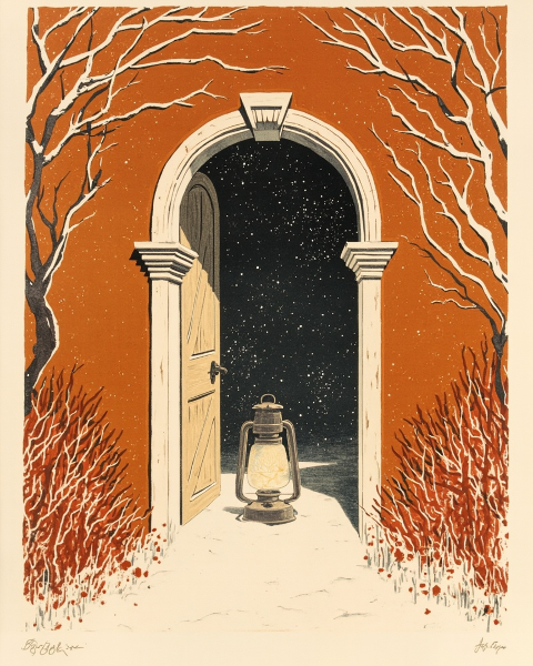 Christmas e-card design
