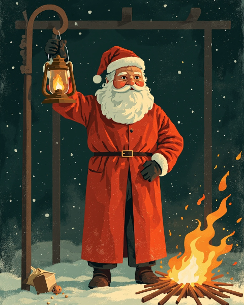 Christmas e-card design