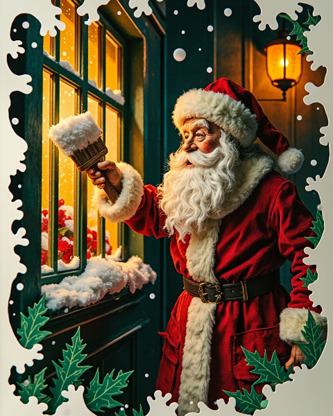 Christmas e-card design