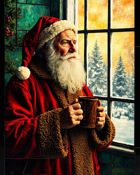 Christmas e-card design