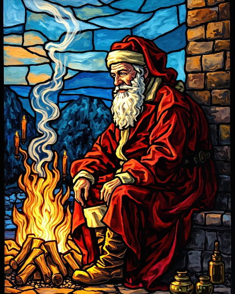 Christmas e-card design