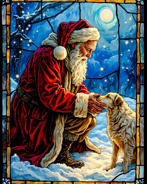 Christmas e-card design