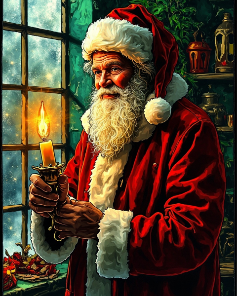 Christmas e-card design