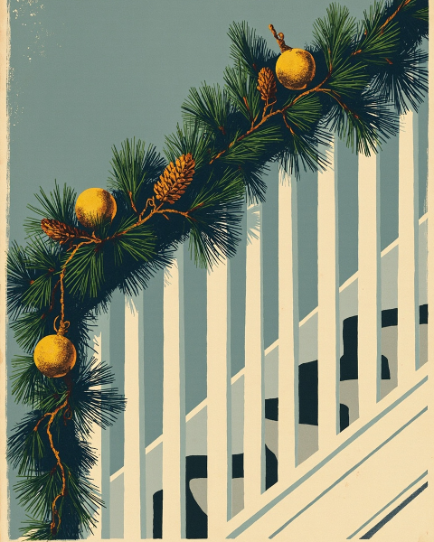 Christmas e-card design