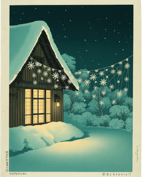Christmas e-card design