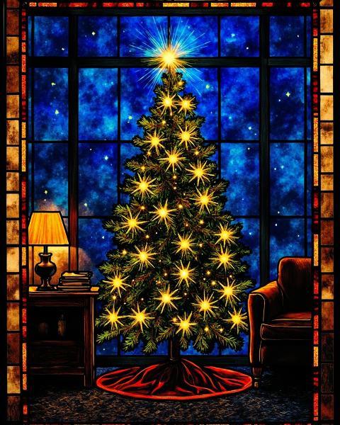 Christmas e-card design