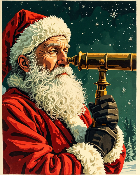 Christmas e-card design
