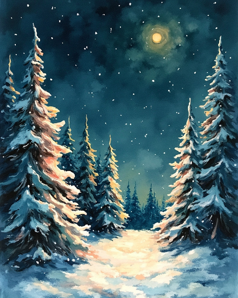 Christmas e-card design