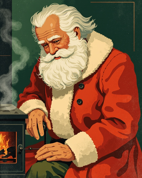 Christmas e-card design