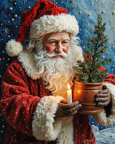 Christmas e-card design