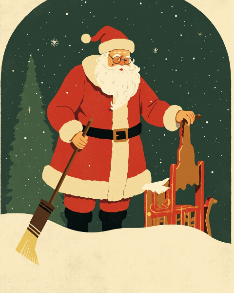 Christmas e-card design