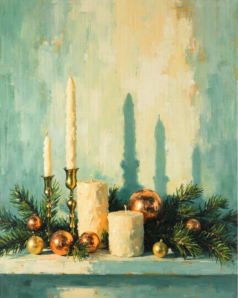 Christmas e-card design