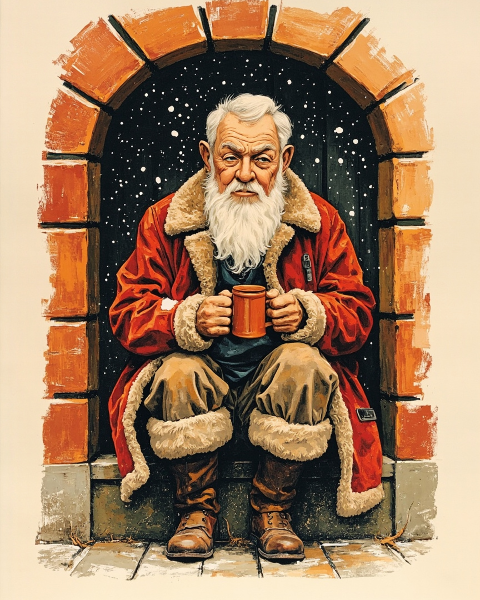 Christmas e-card design
