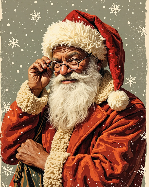 Christmas e-card design