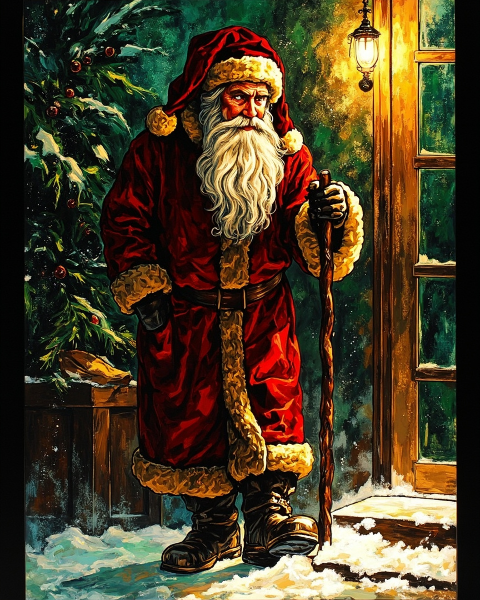 Christmas e-card design