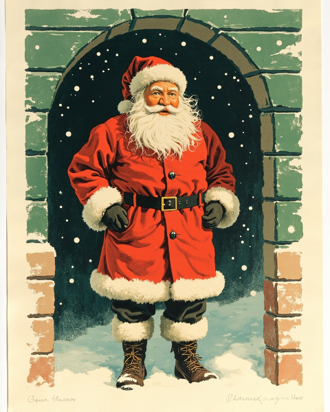 Christmas e-card design