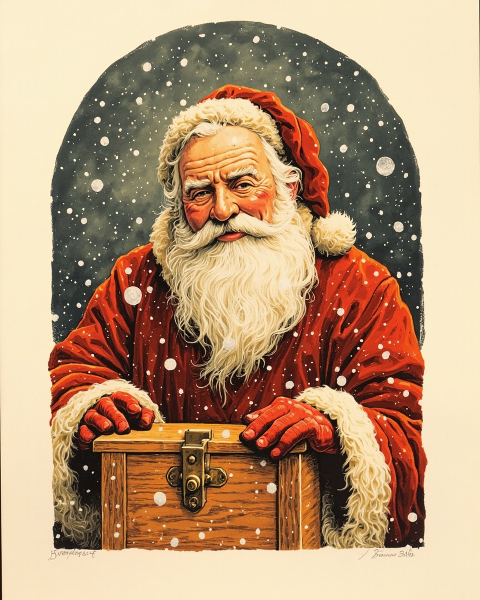 Christmas e-card design