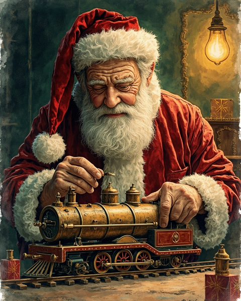 Christmas e-card design