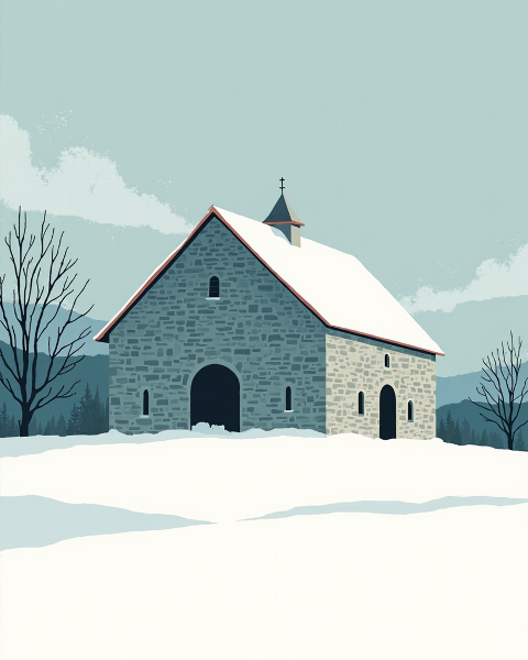 Christmas e-card design