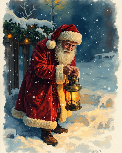 Christmas e-card design