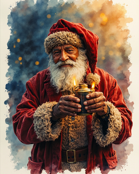 Christmas e-card design