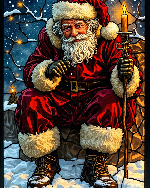Christmas e-card design