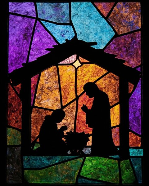 Christmas e-card design
