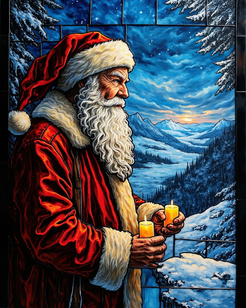 Christmas e-card design