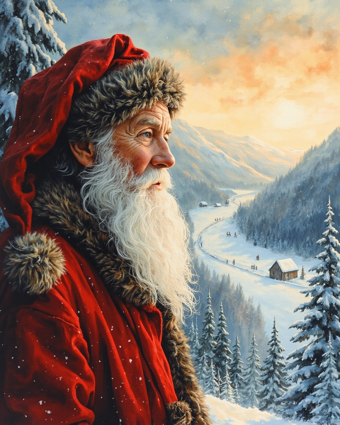 Christmas e-card design