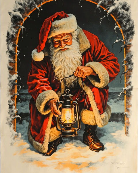 Christmas e-card design